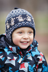 Image showing Cute happy little boy