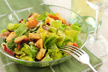 Image showing Caesar salad