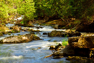 Image showing River rapids