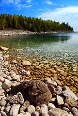 Image showing Lake landscape