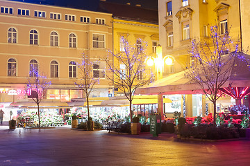 Image showing Advent on Cvjetni square in Zagreb
