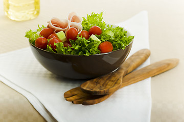 Image showing Prosciutto salad