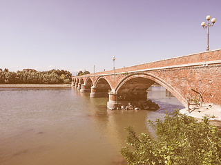 Image showing Bridge in San Mauro vintage