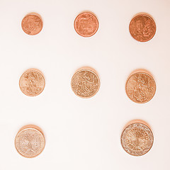 Image showing  Euros money vintage