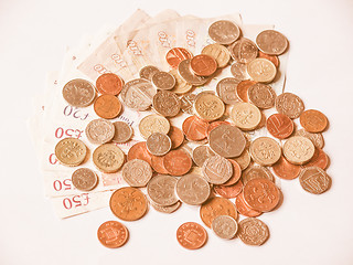 Image showing  British Pound vintage