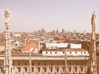 Image showing Milan, Italy vintage