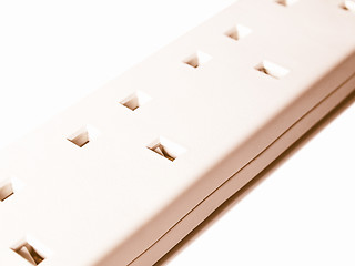 Image showing  British plug socket vintage