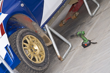 Image showing Rally car