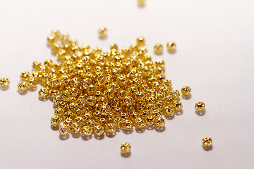 Image showing Metal beads