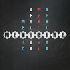 Image showing Healthcare concept: Medicine in Crossword Puzzle