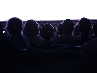 Image showing People watching cinema