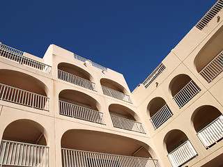 Image showing french riviera residential building