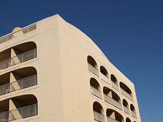 Image showing french riviera residential building