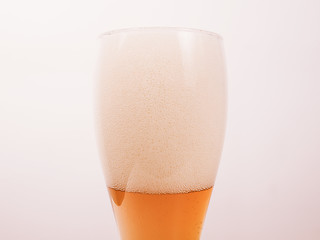 Image showing  Weizen beer vintage