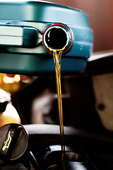 Image showing Fresh motor oil