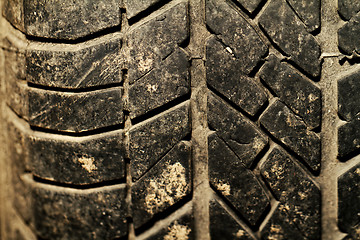 Image showing Car tire