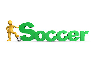 Image showing Soccer