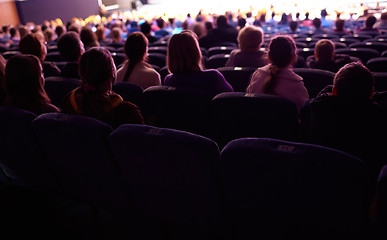 Image showing Viewers watching the show.