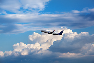 Image showing Airplane in the sky