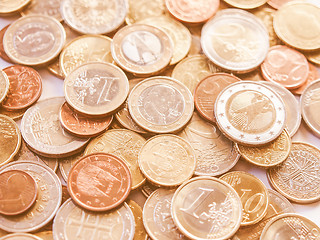 Image showing  Euro coin vintage