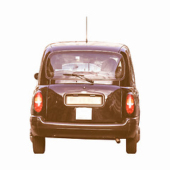 Image showing  London Cab taxi car vintage