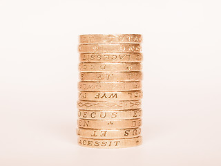 Image showing  British Pound vintage