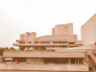 Image showing National Theatre London vintage