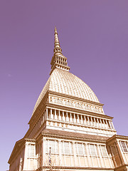 Image showing Mole Antonelliana, Turin vintage