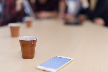 Image showing startup business team on meeting at modern office