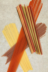 Image showing Dried Spaghetti Abstract