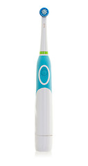 Image showing Electric toothbrush isolated