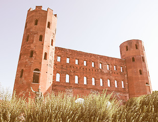 Image showing Torri Palatine, Turin vintage