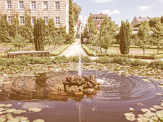 Image showing Prince Georg Garden in Darmstadt vintage