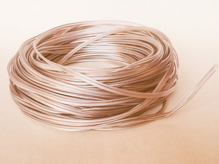 Image showing  Electric wire vintage