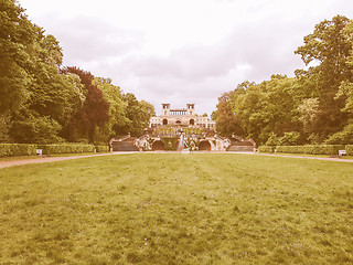 Image showing Orangerie in Potsdam vintage