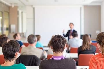 Image showing Lecture at university.