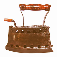 Image showing  Iron picture vintage