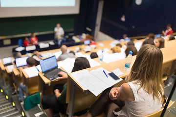 Image showing Audience in the lecture hall.