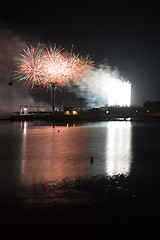 Image showing Firework In Portugal