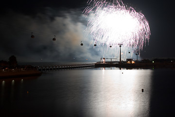 Image showing Firework In Portugal