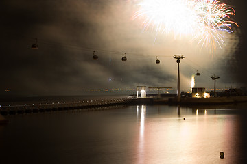 Image showing Firework In Portugal