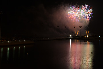 Image showing Firework In Portugal