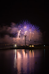 Image showing Firework In Portugal