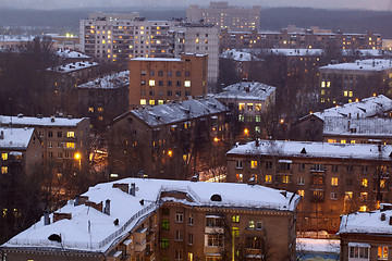 Image showing Winter cityscape.