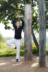 Image showing Yoga Asana pose