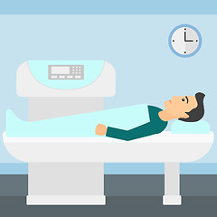 Image showing Magnetic resonance imaging.