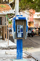 Image showing phone booth in Kota manado City