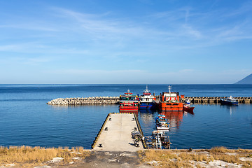 Image showing harbor in Kota Manado City, Indonesia