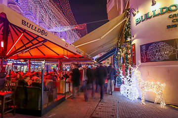 Image showing Bulldog cafe in Zagreb