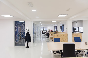Image showing empty  startup busines office interior